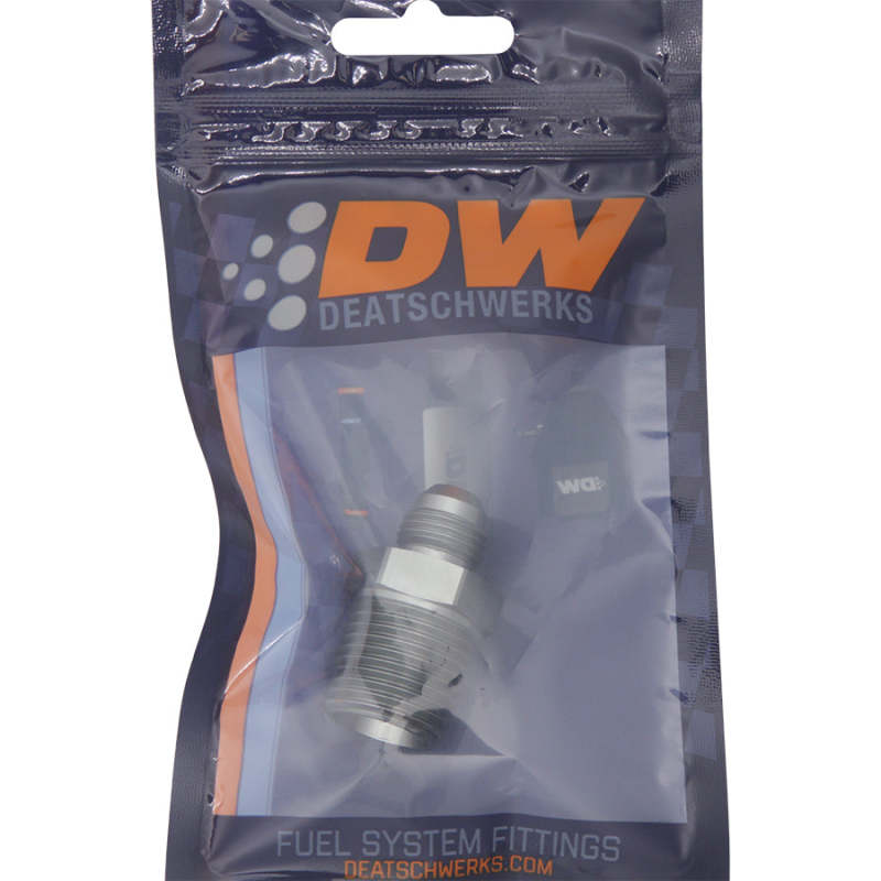 DeatschWerks 6AN Male Flare To 1/2in. Male NPT Adapter - DTX Performance