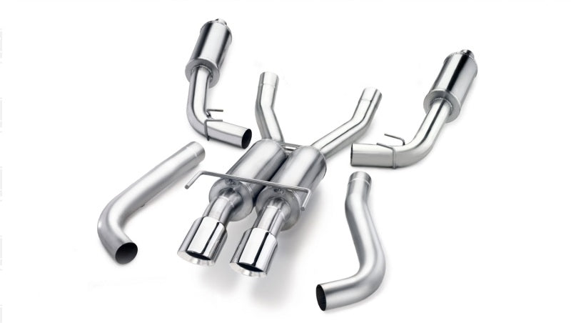 Corsa 96-02 Dodge Viper GTS 8.0L V10 Polished Sport Cat-Back Exhaust w/3in Inlet - DTX Performance