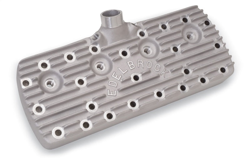 Edelbrock Cylinder Heads 1939-48 Model Ford Flatheads w/ Block Letter Logo (Pair) - DTX Performance