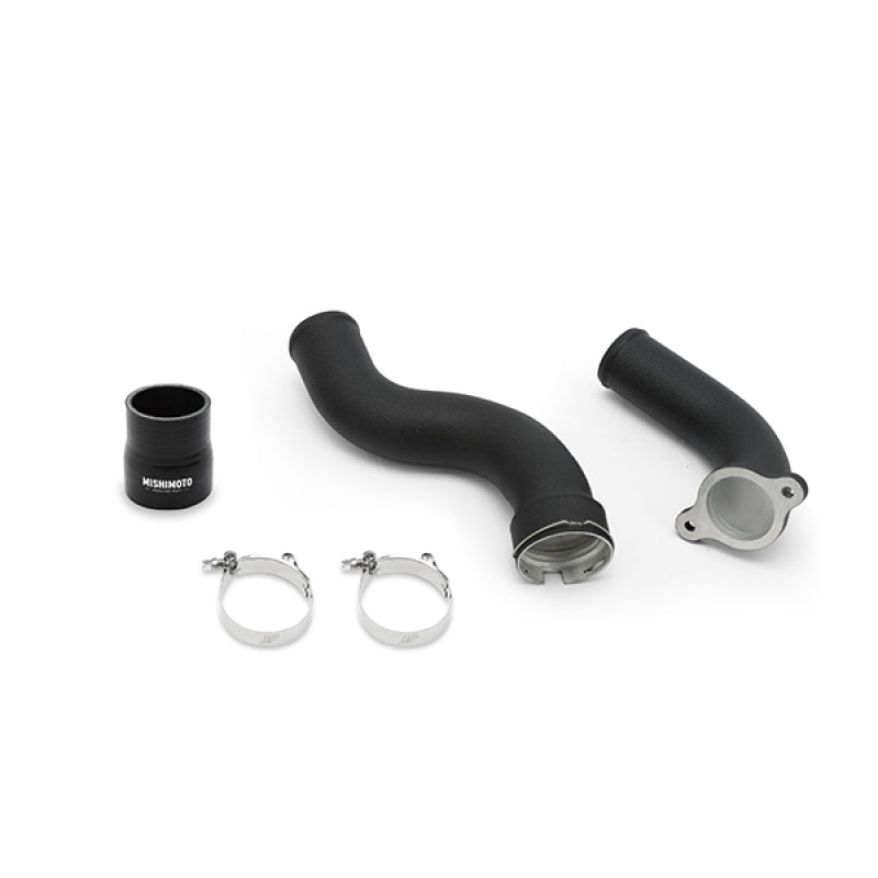 Mishimoto 2016+ Chevrolet Camaro 2.0T/2013+ Cadillac ATS Hot-Side I/C Pipe Kit - Wrinkle Black - DTX Performance