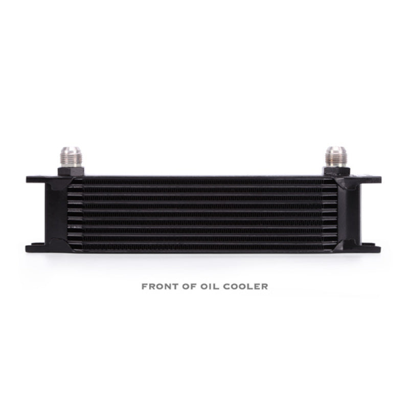 Mishimoto Universal 10 Row Oil Cooler Kit - Black - DTX Performance