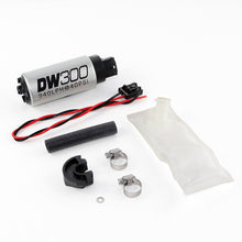 Load image into Gallery viewer, DeatschWerks 94+ Nissan 240sx/Silvia S14/S15 DW300 340 LPH In-Tank Fuel Pump w/ Install Kit - DTX Performance