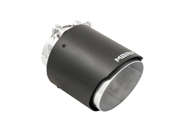 MBRP Universal Carbon Fiber Dual Wall Tip 4.5in OD/3in Inlet/6.13in L - DTX Performance