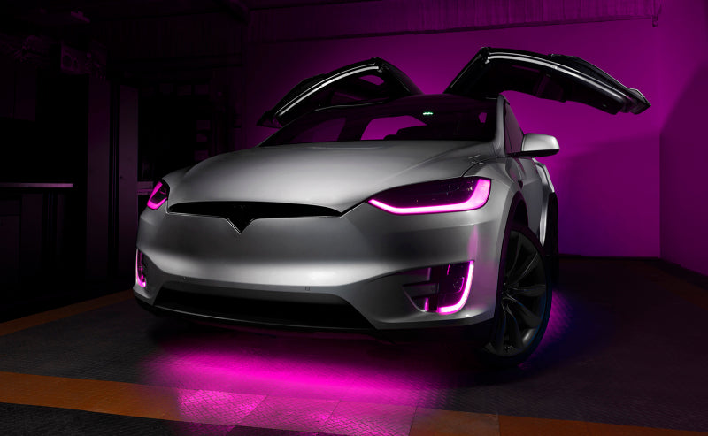 ORACLE Lighting 16-21 Tesla Model X Dynamic ColorSHIFT Headlight & Fog Light DRL Upgrade Kit - DTX Performance