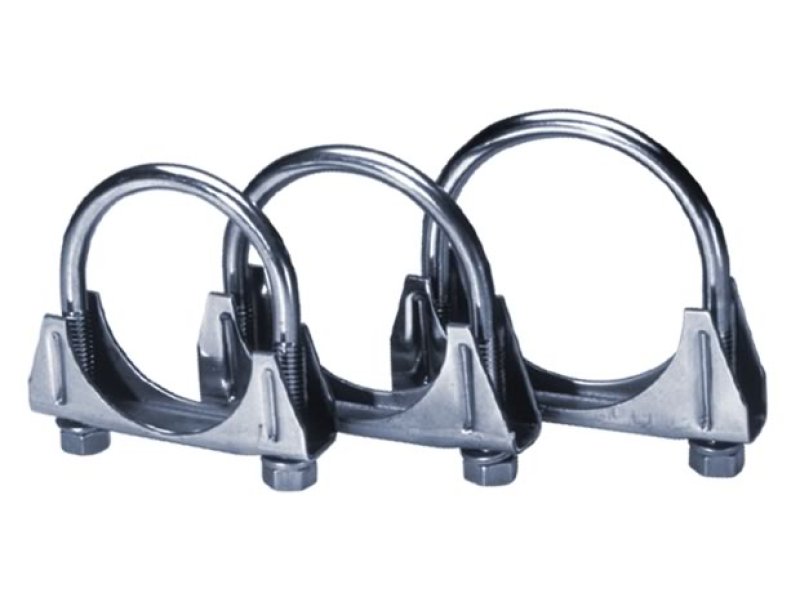 Borla Universal 2-1/2in Stainless Saddle Clamps - DTX Performance