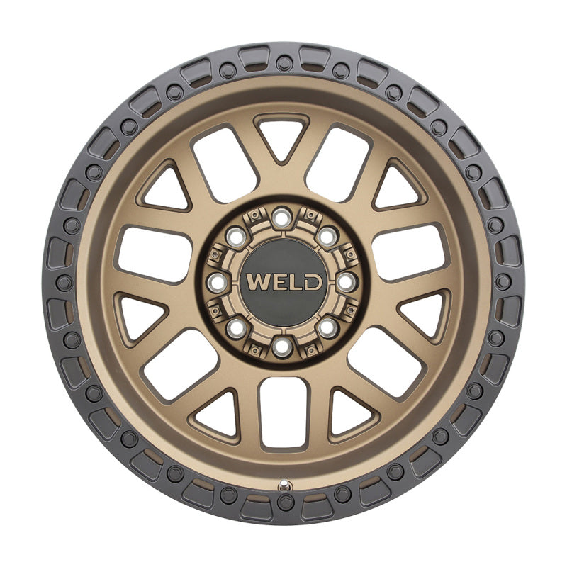 Weld Off-Road W115 22X10 Cinch 8X180 ET13 BS6.00 Satin Bronze / Satin Black 124.3 - DTX Performance