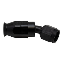 Load image into Gallery viewer, DeatschWerks 6 AN Female Flare Swivel 30-Degree Hose End PTFE - Anodized Matte Black - DTX Performance