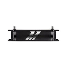 Load image into Gallery viewer, Mishimoto Universal -8AN 10 Row Oil Cooler - Black - DTX Performance