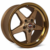 Race Star 92 Drag Star 18x5 5x120bc 2.00bs Bracket Racer Bronze Wheel