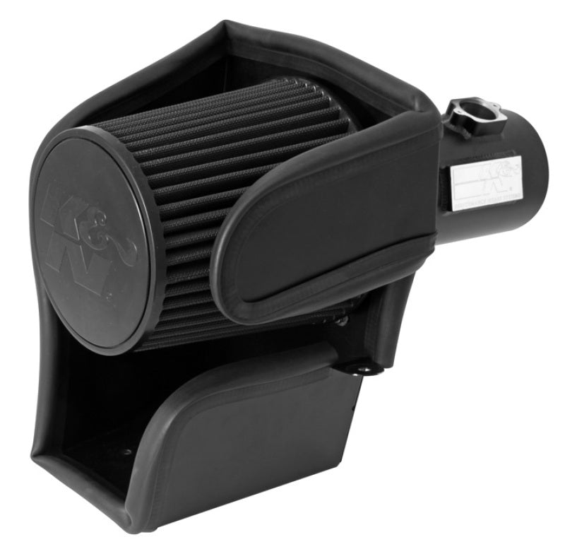 K&N 08-10 Ford F250/F350/F450/F550 Super Duty 6.4L V8 DSL Black Performance Intake Kit - DTX Performance