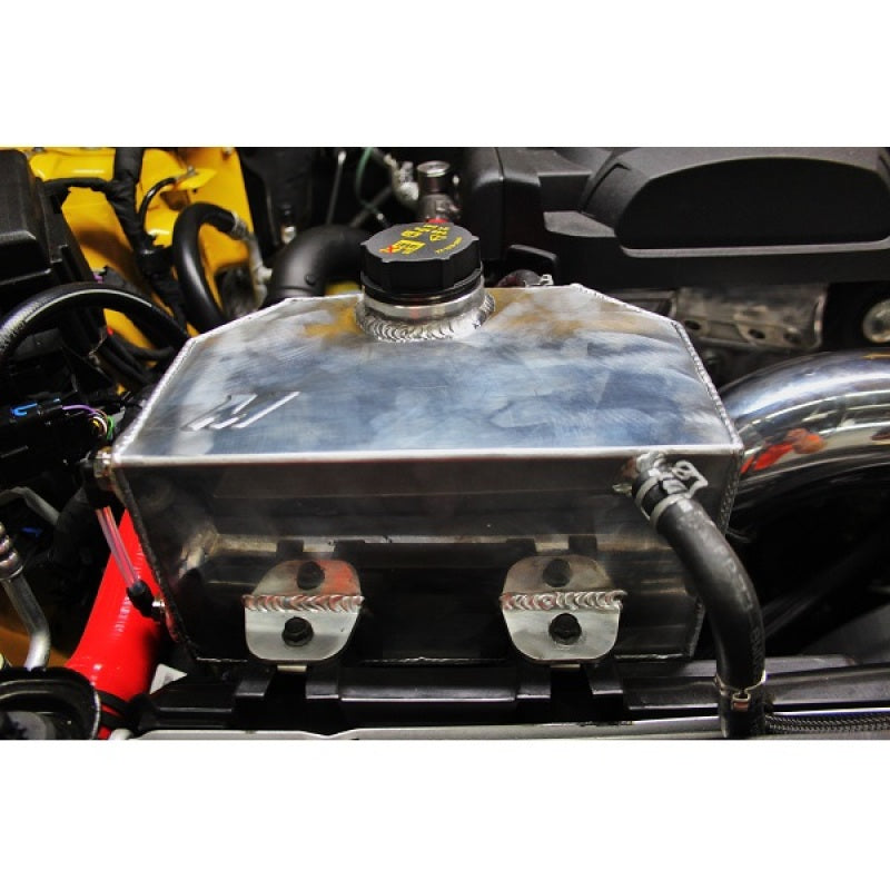 Mishimoto 2015 Ford Mustang EcoBoost / 3.7L / 5.0L  Aluminum Coolant Expansion Tank-Polished - DTX Performance