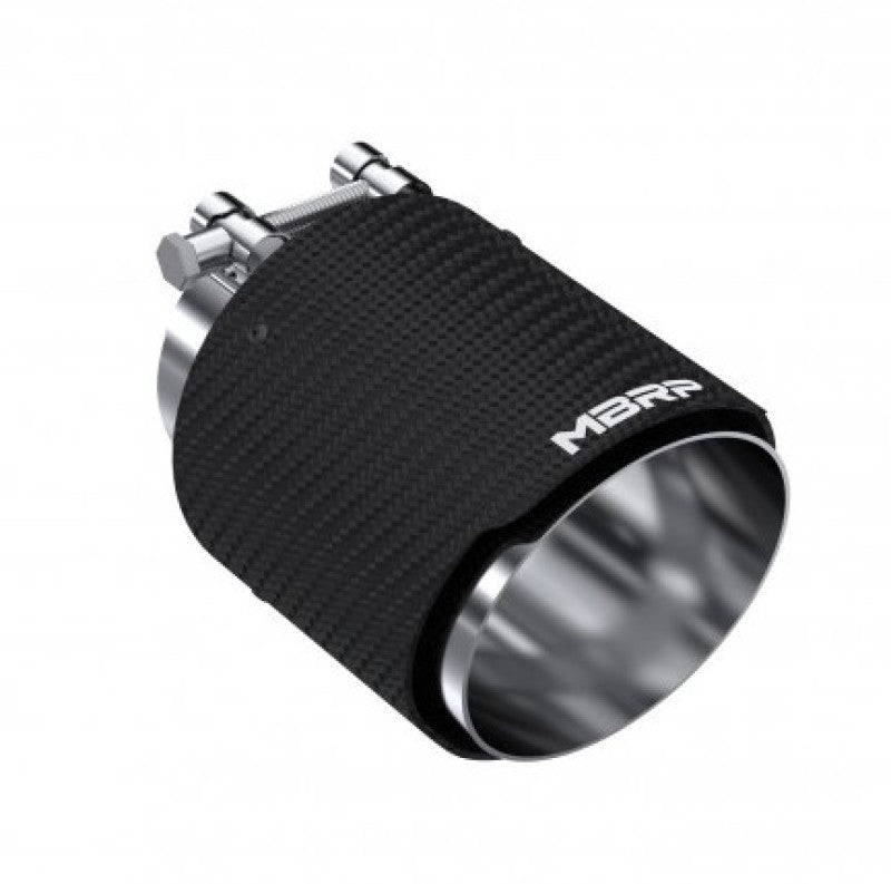 MBRP Universal Carbon Fiber Dual Wall Tip 4.5in OD/3in Inlet/6.13in L - DTX Performance