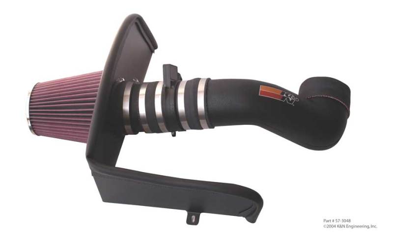 K&N 03-04 Chevrolet Trailblazer V8-5.3L / 03-04 GMC Envoy V8-5.3L Performance Intake Kit - DTX Performance