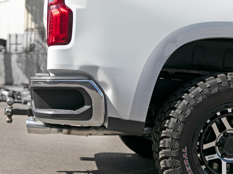 aFe Vulcan Series 3in-2-1/2in 304 SS Cat-Back 2019 GM Silverado 1500 V8-5.3L w/ Polished Tips - DTX Performance