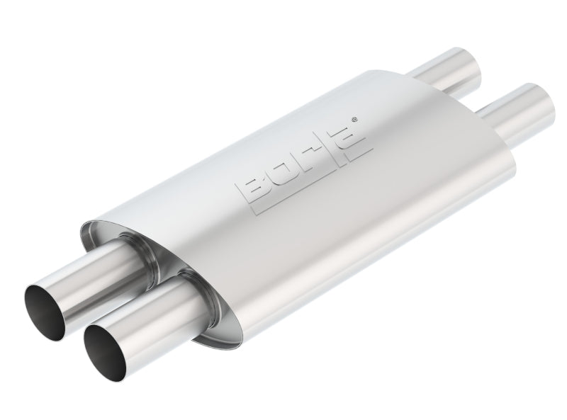 Borla 15-17 Ford Mustang GT 5.0L Touring Muffler (Does Not Fit OEM Exhaust) - DTX Performance