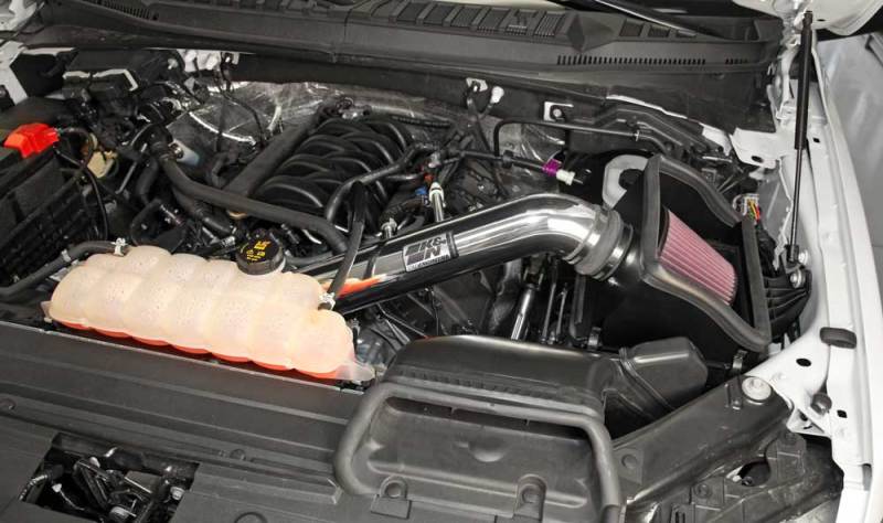 K&N 15 Ford F150 5.0L V8 F/I High Flow Performance Intake Kit - DTX Performance