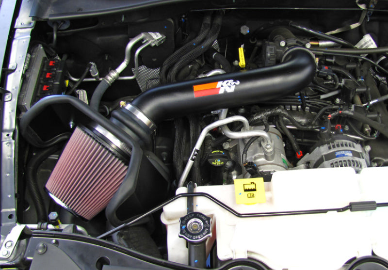 K&N 10-11 Jeep Liberty 3.7L V6 High Flow Performance Intake Kit - DTX Performance