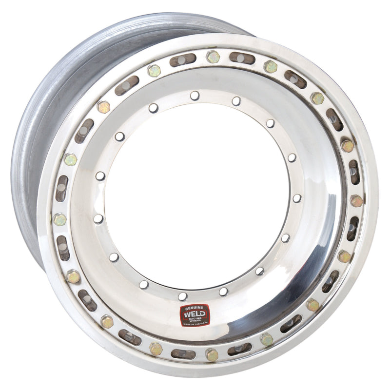 Weld Sprint Direct Mount 15x10 / 5x9.75 BP / 6inch PS Polished Assembly - Beadlock - DTX Performance