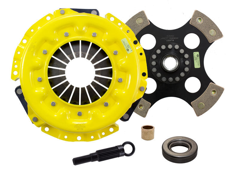 ACT 1990 Nissan 300ZX XT/Race Rigid 4 Pad Clutch Kit - DTX Performance