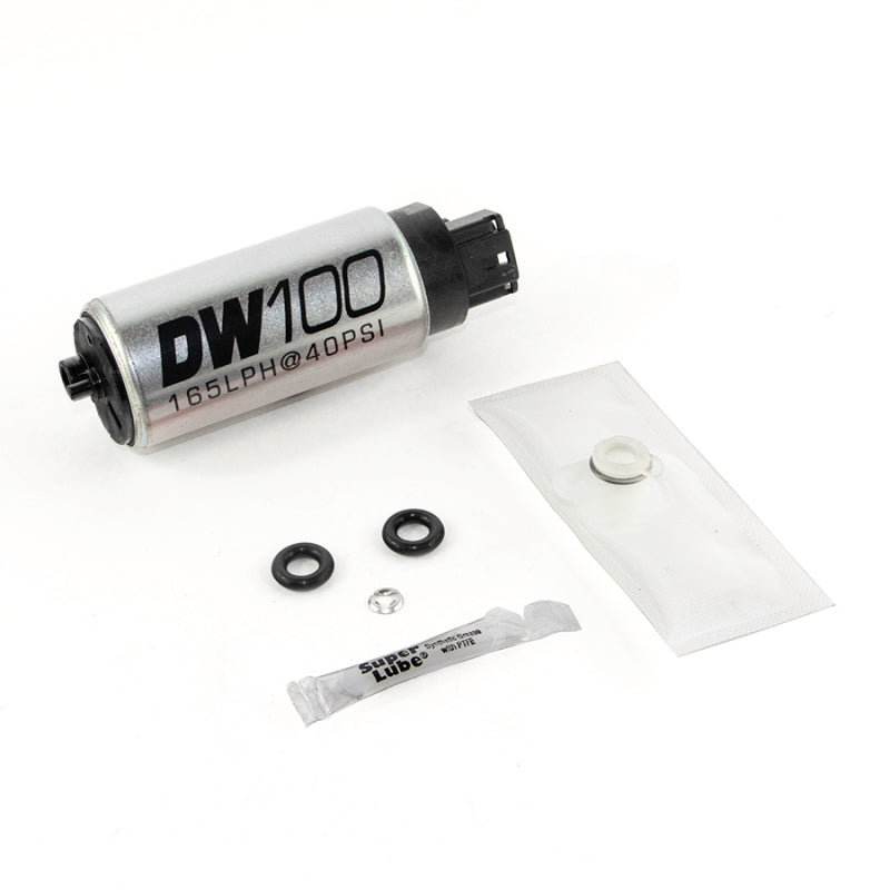 DeatschWerks 165 LPH In-Tank Fuel Pump w/ 06-11 Honda Civic (exc. SI) Install Kit - DTX Performance