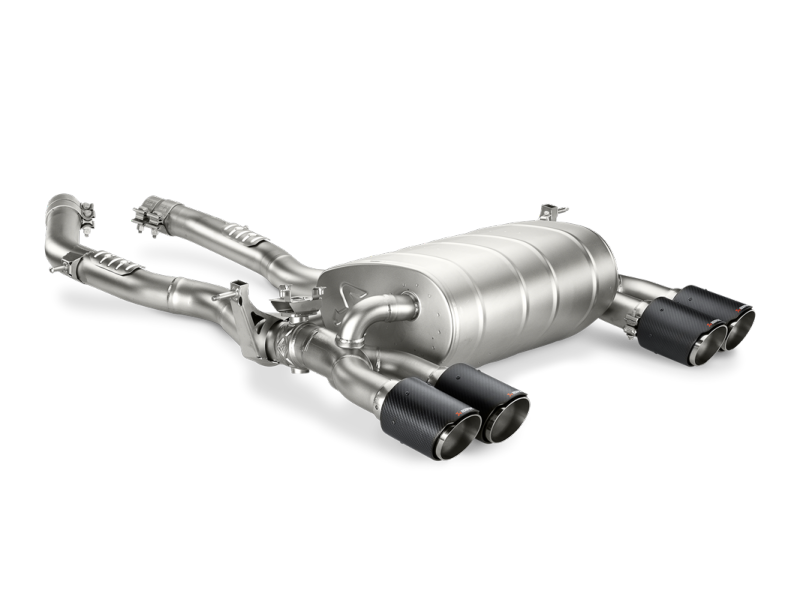 Akrapovic 14-17 BMW M3/M4 (F80/F82) Slip-On Line (Titanium) (Req. Tips) - DTX Performance