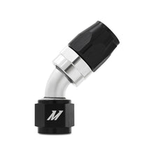 Load image into Gallery viewer, Mishimoto Aluminum -8AN 45 Degree Fitting - Black - DTX Performance