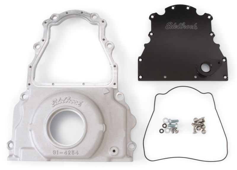 Edelbrock Timing Cover 2-Piece for GM Gen 4 Ls-Series - DTX Performance