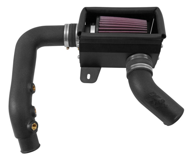 K&N 13-14 Fiat 500 Abarth L4 1.4L Turbo Aircharger Perf Intake Kit - DTX Performance