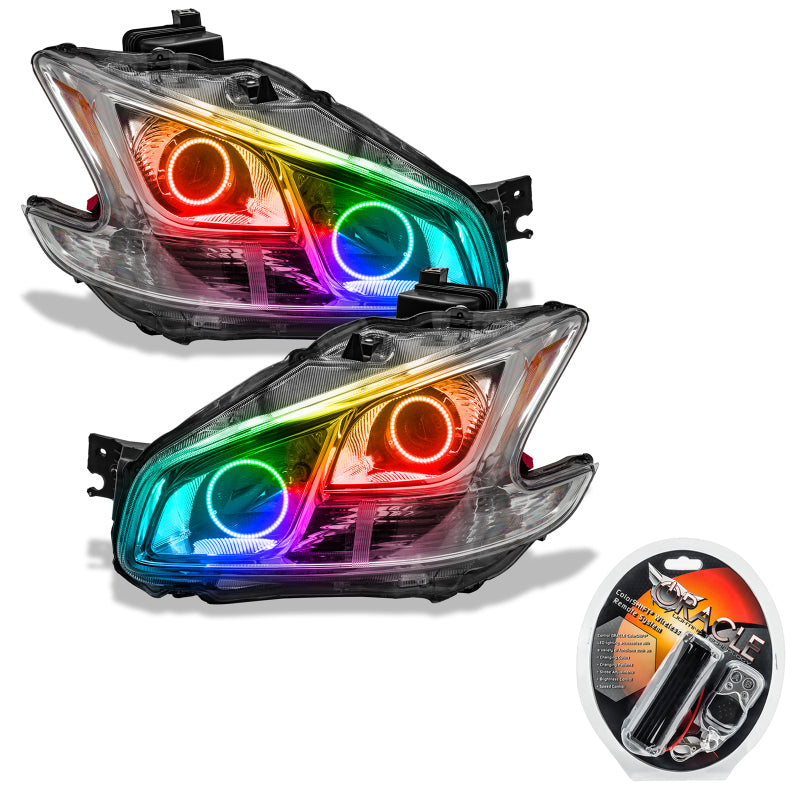 Oracle 09-13 Nissan Maxima SMD HL (Non-HID)-Chrome - ColorSHIFT - DTX Performance