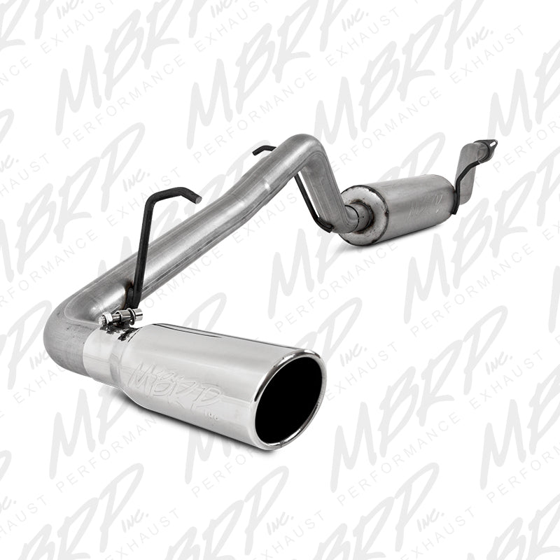 MBRP 04-11 Chevy Colorado / GMC Canyon 2.8L/2.9L/3.5L/3.7L Cat Back Single Side Aluminized Exhaust - DTX Performance