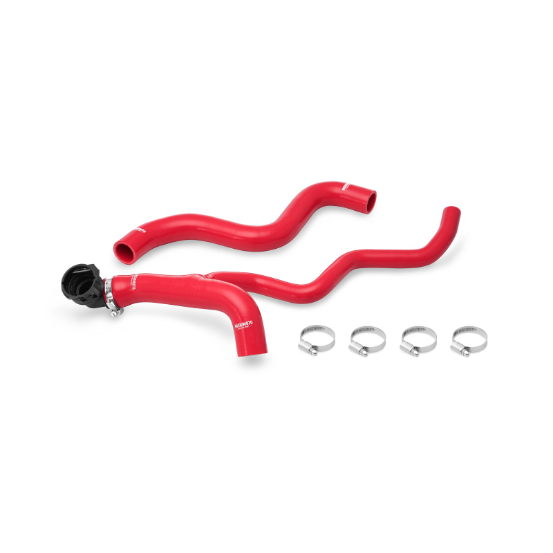 Mishimoto 2012+ Fiat 500 Non-Turbo Red Silicone Radiator Hose Kit - DTX Performance