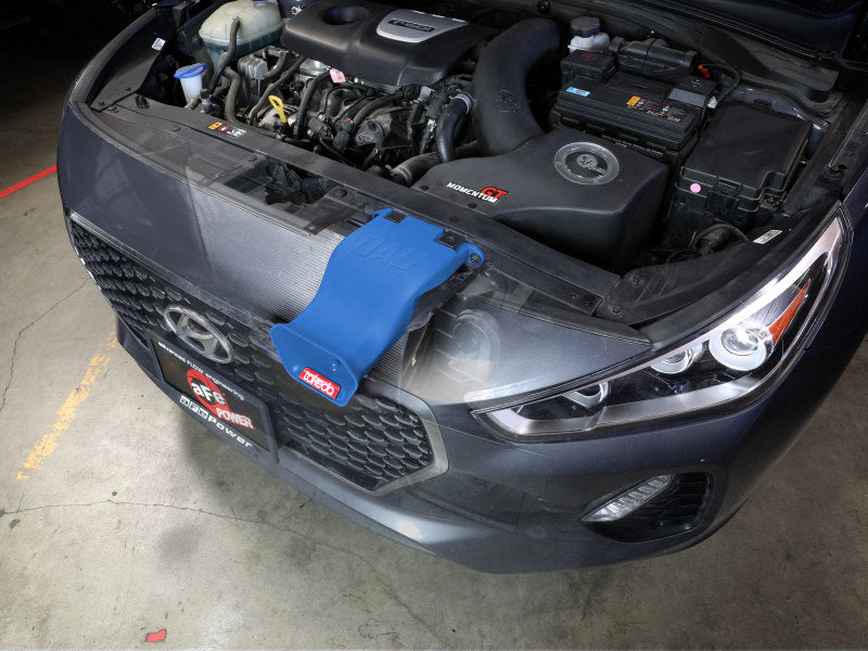 aFe 18-20 Hyundai Elantra GT L4-1.6L (t) Takeda Momentum Dynamic Air Scoop - Blue - DTX Performance