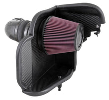 Load image into Gallery viewer, K&amp;N FIPK Carbon Fiber 2014 Chevy Camaro ZL1 V8 6.2L Performance Intake Kit - DTX Performance