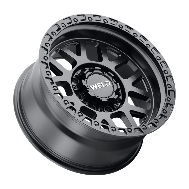 Weld Off-Road W104 20X10 Cinch 8X170 ET-18 BS4.75 Satin Black / Gloss Black 125.1 - DTX Performance