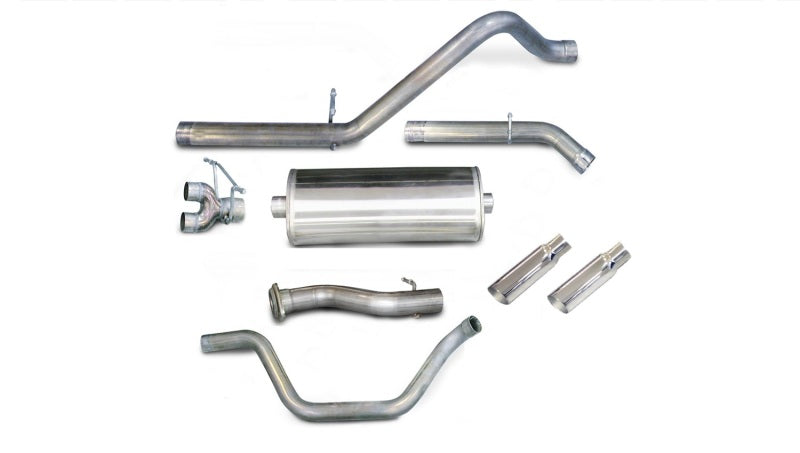 Corsa/dB 07-08 Chevrolet Silverado Crew Cab/Short Bed 1500 5.3L V8 Polished Sport Cat-Back Exhaust - DTX Performance