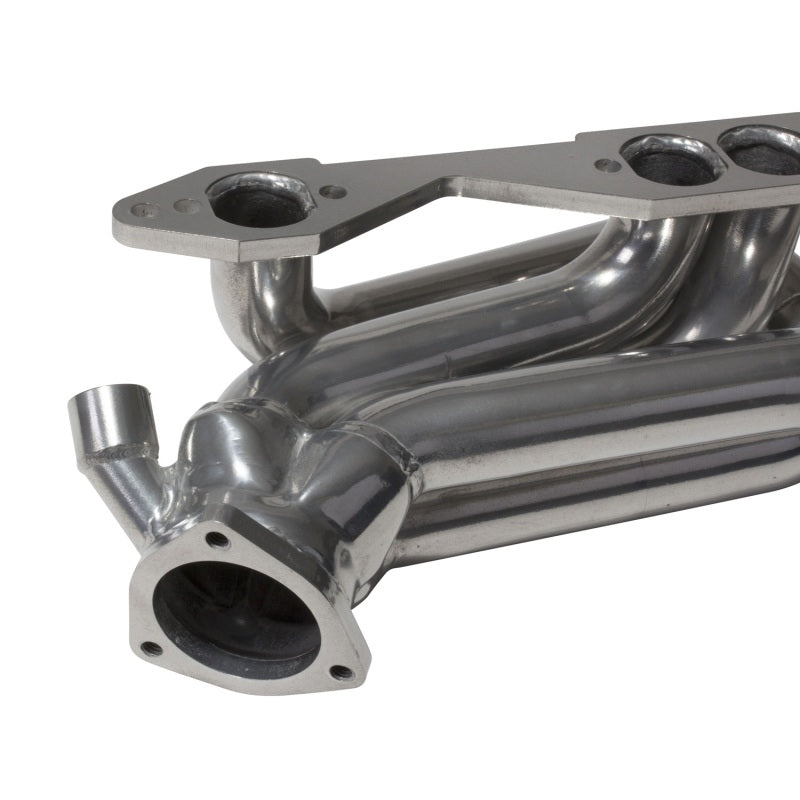 BBK 96-98 GM Truck SUV 5.0 5.7 Shorty Tuned Length Exhaust Headers - 1-5/8 Silver Ceramic - DTX Performance