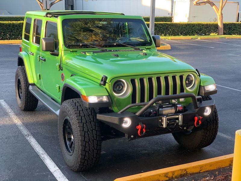 Oracle Jeep Wrangler JL/Gladiator JT Sport High Performance W LED Fog Lights - White - DTX Performance