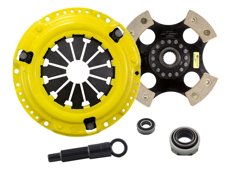 ACT 1988 Honda Civic Sport/Race Rigid 4 Pad Clutch Kit - DTX Performance