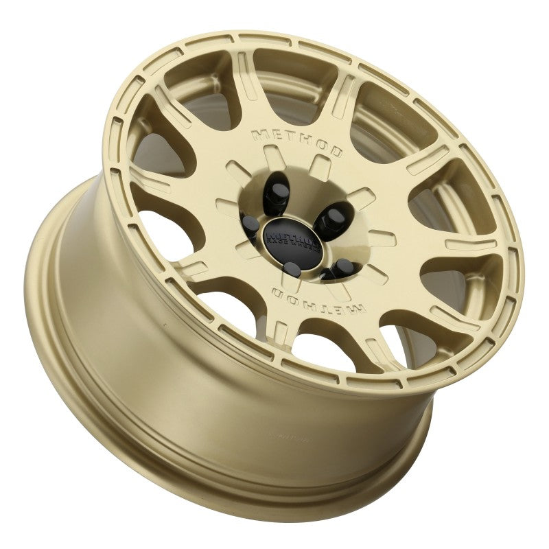 Method MR502 VT-SPEC 2 15x7 +15mm Offset 5x100 56.1mm CB Gold Wheel - DTX Performance