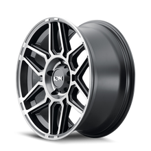 Load image into Gallery viewer, ION Type 146 17x9 / 6x135 BP / 0mm Offset / 87.1mm Hub Matte Black W/Machined Dart Tint Wheel - DTX Performance