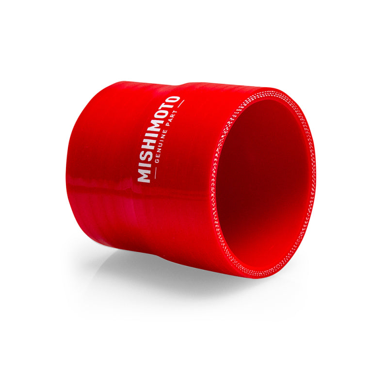 Mishimoto 2.75in. to 3in. Silicone Transition Coupler - Red - DTX Performance