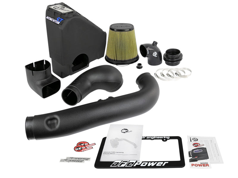 aFe Momentum ST Pro GUARD 7 Cold Air Intake System 14-17 Jeep Cherokee (KL) I4-2.4L - DTX Performance