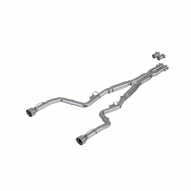 MBRP 17-21 Charger 5.7L 3in Dual Rear Exit Aluminized Catback Exhaust - DTX Performance