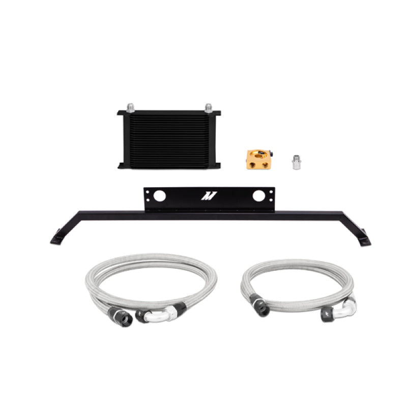 Mishimoto 11-14 Ford Mustang GT 5.0L Oil Cooler Kit - Black - DTX Performance