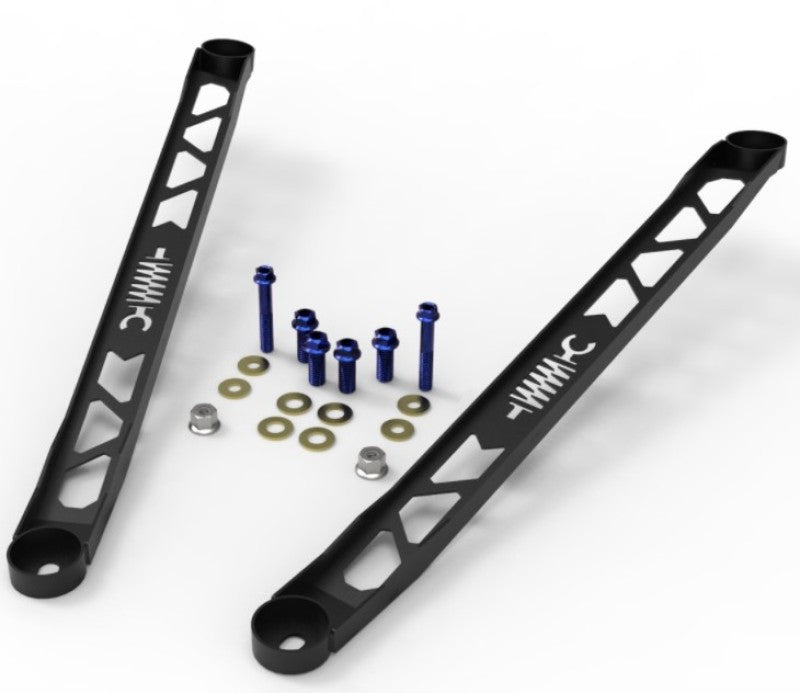 aFe CONTROL 304 Stainless Steel Front Suspension Strut Brace Black - Toyota GR Supra (A90) 20-21 - DTX Performance