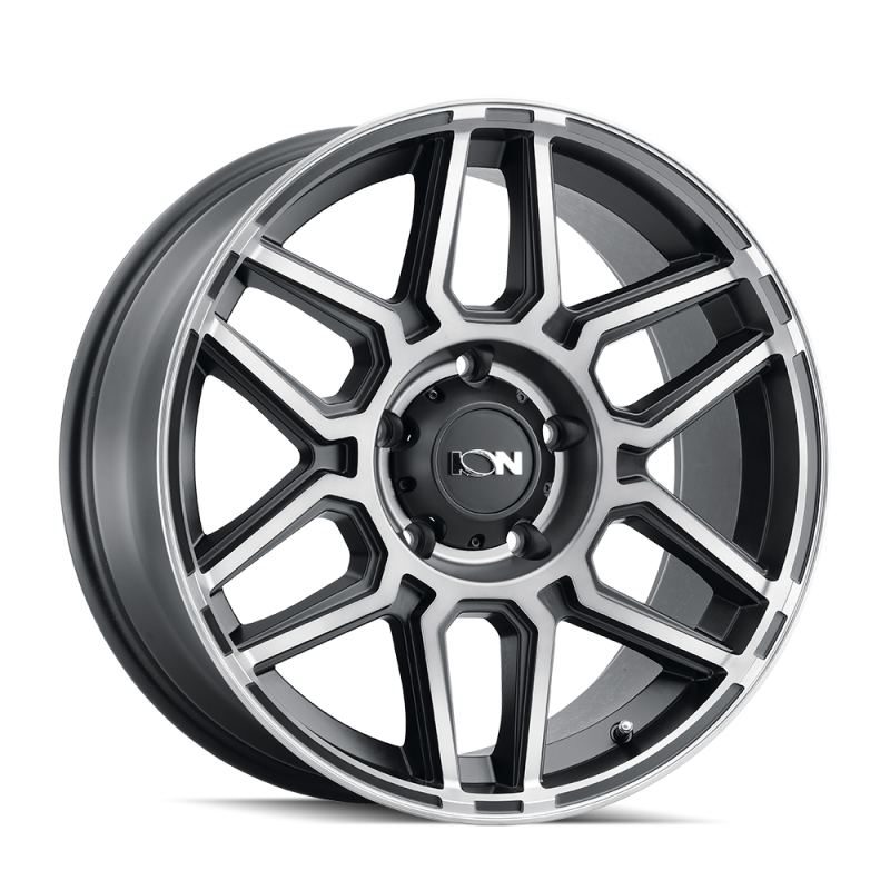 ION Type 146 20x10 / 6x139.7 BP / -19mm Offset / 106mm Hub Matte Black W/Machined Dart Tint Wheel - DTX Performance