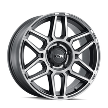 Load image into Gallery viewer, ION Type 146 20x10 / 6x139.7 BP / -19mm Offset / 106mm Hub Matte Black W/Machined Dart Tint Wheel - DTX Performance