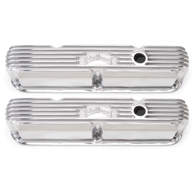 Edelbrock Valve Cover Classic Series Chrysler La 318-340-360 CI V8 Polshed - DTX Performance