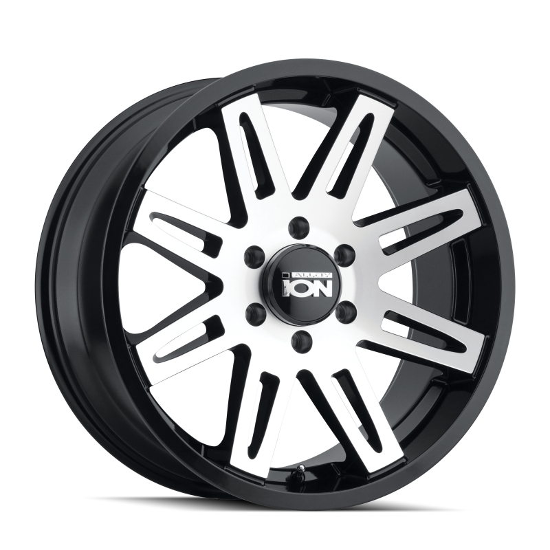 ION Type 142 18x9 / 6x135 BP / 0mm Offset / 87.1mm Hub Black/Machined Wheel - DTX Performance