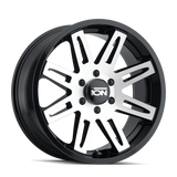 ION Type 142 17x9 / 8x170 BP / -12mm Offset / 130.8mm Hub Black/Machined Wheel